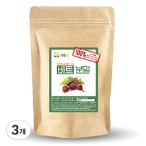가루랑 비트 분말, 200g, 3개