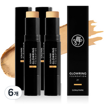 손앤박 글로우 링 스틱 파운데이션, 21호 라이트, 6개