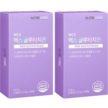 뉴트리코어 WCS 맥스 글루타치온, 9.05g, 2개