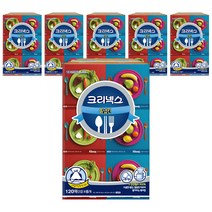 크리넥스 유한킴벌리 홈냅킨 각티슈, 혼합색상, 8개, 6개입