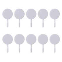 리빙홈디테일 북유럽 심플 모던 접착 걸이 10p, 화이트, 1개
