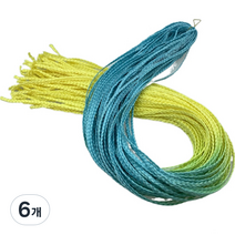 알로데 스트레이트 드레드 부분가발 75cm, TYPE 15, 6개