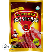 코주부 징기스칸 육포 순한맛, 130g, 3개