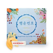 포춘쿠키 행운번호 포춘쿠키 24p, 120g, 1개