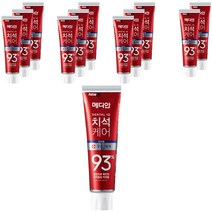메디안 치석케어 구취제거 치약, 120g, 12개