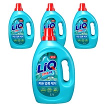 리큐 진한겔 알카파워 일반용 액상세제 본품, 2.7L, 4개