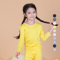 보누맘 아동용 웜히트텍 실내복 상하세트