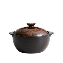 리한 라인팟 무균열 뚝배기 내열냄비 브라운, 3호(16cm), 1개