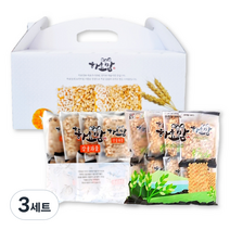 하효맘 감귤과즐 30g x 8p + 보리과즐 35g x 8p 한과선물세트, 3세트