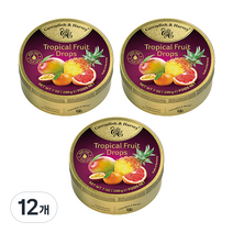 캐빈디쉬앤하비 트로피칼 캔디, 200g, 12개