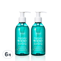 지아자 마누카트리 젤 클렌저, 200ml, 6개