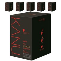카누 다크로스트 아메리카노 원두커피믹스, 30개입, 6개