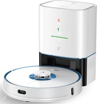 [쿠팡수입] 비오미 S9 UV 스마트 진공 로봇청소기 오토 엠티 스테이션 샤오미 Mi Home앱 연동, 화이트, V-RVCLMD28D(로봇청소기), V-ADD26D(오토 엠티 스테이션)