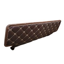 엑스원 카이만 퀄팅레더 시트백 언더커버 더뉴그랜져, 브라운, 브라운, 1개