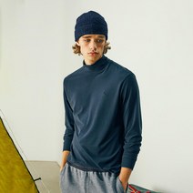 헤지스 남성용 모크넥 티셔츠 HZTS1D441