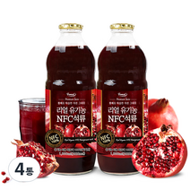 퍼니트 리얼 NFC 유기농 석류, 4개, 1000ml