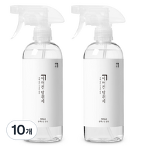살림백서 에어컨 탈취제, 10개, 500ml