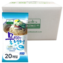 칠갑농산 얼음찬 물냉면, 300g, 20개입