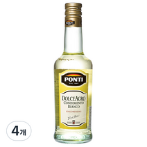 폰티 화이트 발사믹 식초, 4개, 500ml