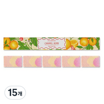 리틀스윗바스 입욕제 거품 목욕 배쓰밤 푸르츠푸르츠, 150g, 15개