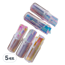 달모아 셀프 젤네일 오로라 유리필름 5종 세트, 혼합색상, 5세트