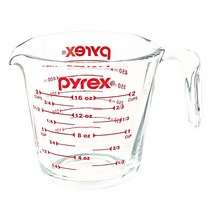 파이렉스 내열강화유리 계량컵, 투명, 500ml, 1개 상품 이미지