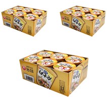너구리 컵 순한맛 63g, 18개