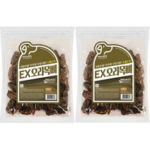 네츄럴이엑스 대용량 강아지 간식 460g, 오리목뼈, 2개