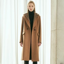 밀라숀 여성용 울 패딩코트 머플러 세트