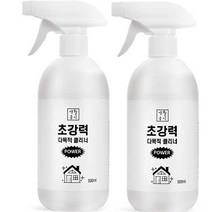 [인텍스청소] 생활공식 초강력 다목적 클리너, 500ml, 2개