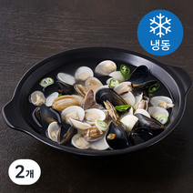 바다원 한입만 홍합 & 조개탕 씨키트 3~4인분 (냉동), 700g, 2개