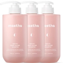 매스티나 매스틱 모어 볼륨 샴푸, 500ml, 3개