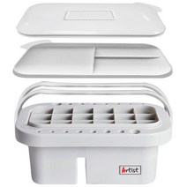 다다 3단 물통 매직 팔레트, 그레이