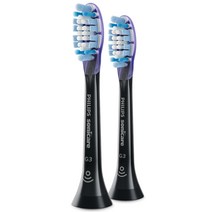 필립스 소닉케어 프리미엄 잇몸케어 칫솔모 블랙, HX9052/96, 2개