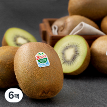 제스프리 뉴질랜드 그린 키위, 왕점보, 1.5kg(9~11입), 6팩