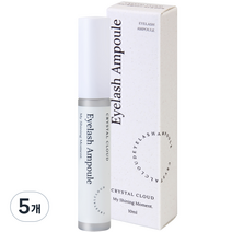 크리스탈클라우드 속눈썹 영양제 아이래쉬 세럼 앰플, 10ml, 5개