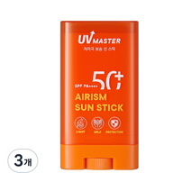 토니모리 유브이마스터 에어리즘 선스틱 SPF50+ PA++++, 3개, 20g
