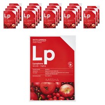 미샤 피토케미컬 스킨 서플리먼트 시트마스크 25ml, 1개입, 20개