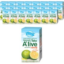 덴마크 테이크 얼라이브 스위티자몽 음료, 120ml, 24개