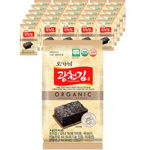 오가닉 광천김 도시락김, 4g, 27봉