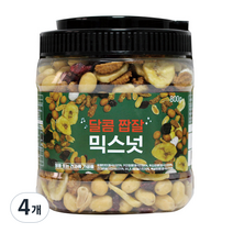 넛츠데이 달콤짭잘 믹스넛, 4개, 800g