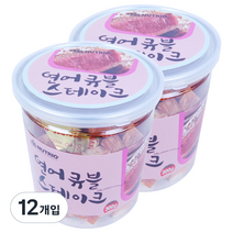 뉴트리오 스테이크 반려견 간식, 연어큐블맛, 12개입