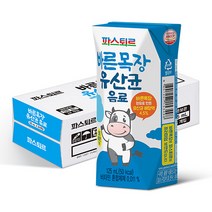 파스퇴르 바른목장 유산균 음료, 125ml, 24개