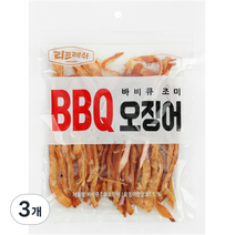 리프레쉬 바비큐 조미 오징어, 200g, 3개