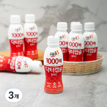 요플레 1000배 닥터캡슐 플레인 요구르트, 1040ml, 3개