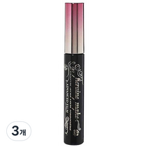 키스미 히로인 메이크 볼륨앤컬 어드밴스드 필름 마스카라 6 g, 01 딥블랙, 3개