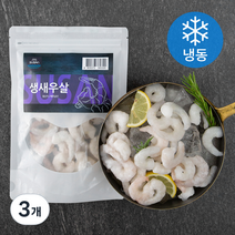 엠수산 생새우살 (냉동), 200g (28~38 마리), 3개