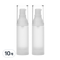 에어리스 반투명 PP 진공 에센스 용기 30ml, 10개