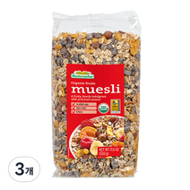 메스터마허 유기농 과일 뮤즐리, 3개, 500g