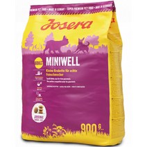 요세라 어덜트 미니웰 강아지 사료, 오리, 900g, 1개